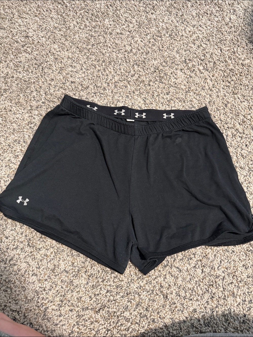 Under Armour Women's Black Athletic Performance Shorts